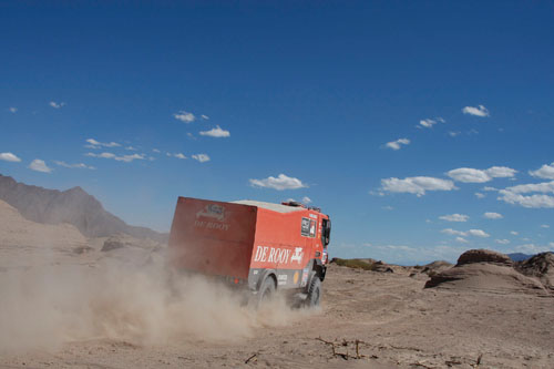 Team de Rooy komt op stoom, de best of the rest achter Kamaz